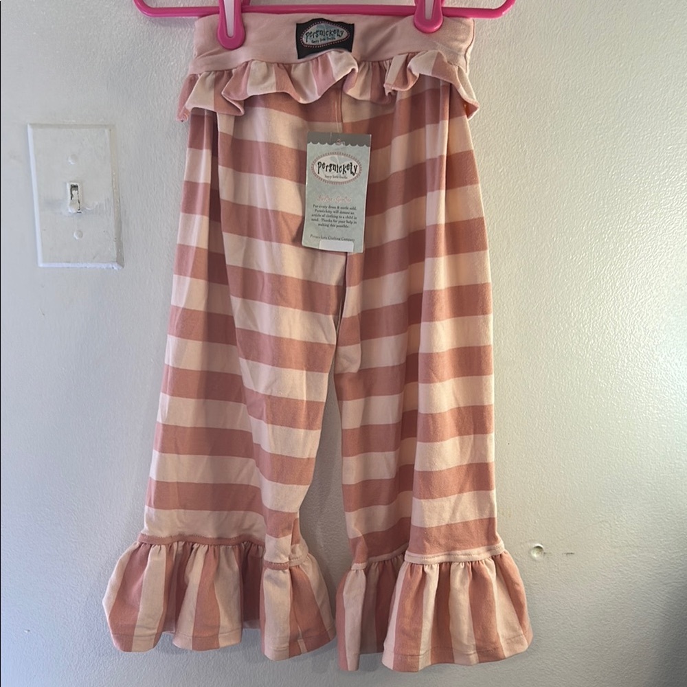 Striped Ruffle Pants - Picture 2 of 3